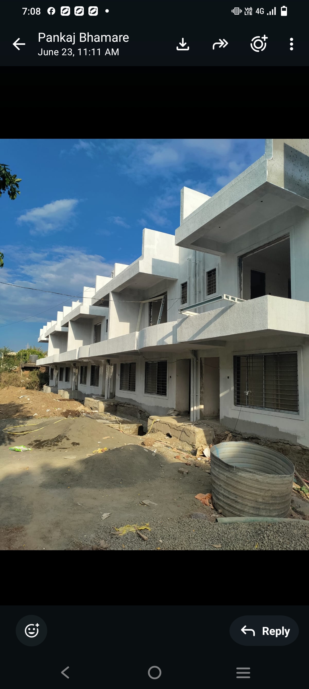 Row house for sale